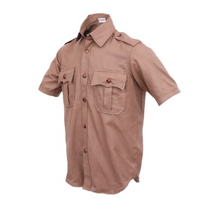 Tenue <span class=keywords><strong>Militaire</strong></span> Kaki Uniforme de Chef d'Officier Chemise <span class=keywords><strong>Homme</strong></span> - Product Image 1