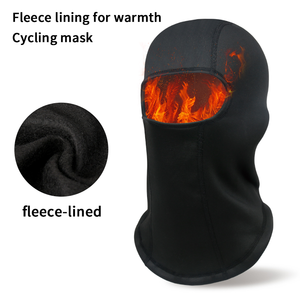 Wholesale FCL Custom Outdoor Winter Sports Thermal Windproof Motorcycle <b>Mask</b> Designer Ski Fleece Balaclava 100% Polyester Unisex - Product Image 3