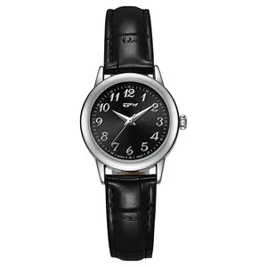 Nuevo estilo de la marca 28mm relojes muñeca reloj de mujer orologio donna hielo negro diseño reloj de mujer