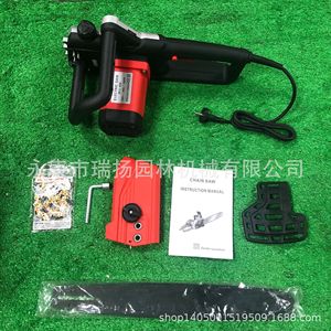 Mini motosierra eléctrica con cable de 1800W y 220V para cortar madera, uso en bricolaje - Product Image 3