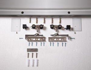 Quincaillerie de porte coulissante en aluminium RS80 pour portes en bois, fabricant Ningbo Tengyu - Product Image 3
