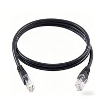 Cable de Red Kneysum CAT5/CAT5e, Cobre Puro Sólido UTP, 8 Conductores, 40M, Cable de Conexión RJ45, Par Trenzado, para Router