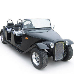 Voiture électrique classique ZOWN personnalisée, couleur au choix, toit ouvert, 5 passagers, 4 roues, garantie 2 ans, idéale pour les cérémonies - Product Image 1