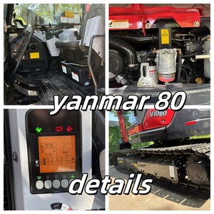 Excavatrice Yanmar d'occasion YANMAR 80 d'origine japonaise, chenille 8 tonnes, <span class=keywords><strong>mini</strong></span>-excavatrice d'occasion YANMAR 80 - Product Image 2