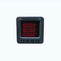 Compteur de puissance multifonction triphasé EASTSONG ES72 72x72mm Classe 0.5 Facteur de puissance actif et réactif quatre quadrants RS485 IP65 LED
