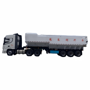 Camión <span class=keywords><strong>de</strong></span> Alimentación a Granel <span class=keywords><strong>de</strong></span> 55 Metros Cúbicos con Sistema <span class=keywords><strong>de</strong></span> Descarga por Tornillo sin Fin para Uso en Granjas Avícolas - Product Image 4