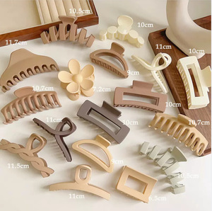 Huixin Hoàn Chỉnh Nhất Đa Phong Cách Frosted Matte Nhựa Móng Vuốt Tóc Hàn Quốc Phụ Nữ Mới Tóc Tóc Claw <span class=keywords><strong>Clip</strong></span> - Product Image 3