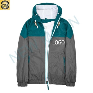 Custom Blank <b>Thin</b> Nylon Retro Vintage <b>Jacket</b> Pullover Hoodie UPF50+ <b>Waterproof</b> Windbreaker <b>Jacket</b> - Product Image 5