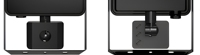 Projecteurs d'éclairage à prix compétitif avec capteur, étanches IP65, OUTLUX E017EIS-200W, économiques, 110-120V, 200W, 20000lm, 120° de faisceau, CE