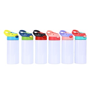 Gourde Sportive Enfant en Acier Inoxydable de 12oz avec Poignée, <span class=keywords><strong>Tasse</strong></span> Isotherme à Sublimation par Chaleur, Modèle Little Handsome, pour le Commerce Transfrontalier - Product Image 5