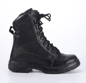 Bottes tactiques noires TSB0115 avec talon rembourré et col supérieur pour un confort optimal - Product Image 4