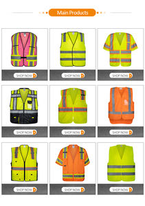 เสื้อกั๊กนิรภัยคุณภาพสูงแบบสะท้อนแสงมาตรฐาน ANSI Class 2 สำหรับกิจกรรมกลางแจ้ง ขี่จักรยาน กีฬา  ปรับแต่งโลโก้ได้ ง่ายต่อการสวมใส่/ถอดออก - Product Image 6