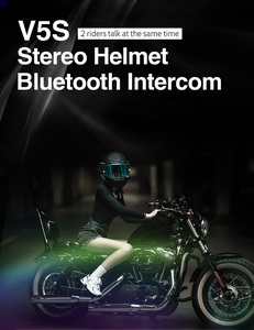 Intercomunicador Bluetooth para Motocicleta V5S, Full Dúplex para 2 Personas, para Casco, Accesorios para Motocicleta - Product Image 4