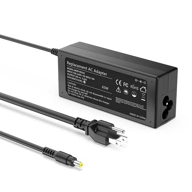 Japter Laptop Desktop Adapter 65W 19V 3.42A 5.5*1.7MM Laptop Charger Adapter for Acer Aspire E15 E5-575 V5 V7 V3 R3 R7