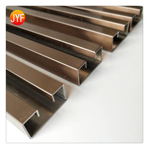 S04055 Bande <span class=keywords><strong>de</strong></span> transition flexible en acier inoxydable 304 doré n°4 bon marché pour mur <span class=keywords><strong>de</strong></span> fond - Product Image 6