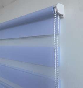 Sunale Easy install zèbre stores jour et nuit pare-soleil tissu transparent Store enrouleur Jour/Nuit '<span class=keywords><strong>blanc</strong></span> - Product Image 5