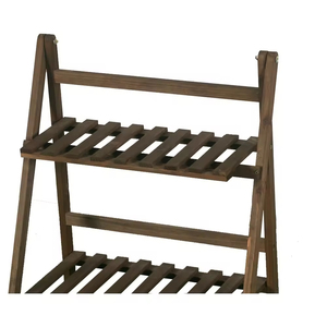 厂家直销供应中国杉木植物展示架植物支架多层植物支架 - Product Image 5