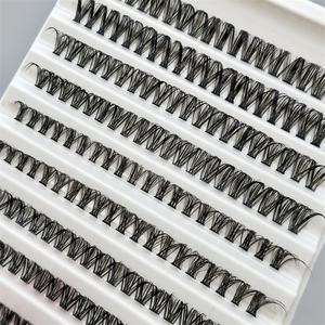 新款Diy睫毛20p 40p 18毫米群集睫毛套件标志粘合和密封16毫米Diy段睫毛 - Product Image 4