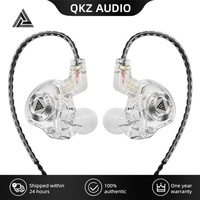 Écouteurs intra-auriculaires dynamiques QKZ ENZO PRO HIFI Bass avec suppression du bruit pour le sport et la musique, casque 3,5 mm ENZO PRO