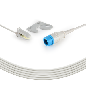 Reutilizable Mindray BeneView T5 BeneView T8 IMEC oreja clip SpO2 sensor 7pin IMEC SpO2 sensores - Product Image 1