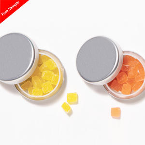 Contenitore tondo per alimenti per capsule, vitamine, caramelle e caramelle rigide per pillole a prova di bambino stampate su misura - Product Image 1
