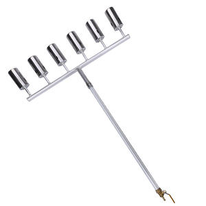 Pistola de llama de gas licuado Tuosen, cabezal múltiple de aluminio de alta temperatura para desinfección de granjas de cerdos y herramienta de desmalezado - Product Image 1