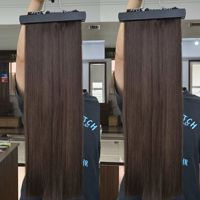 Ekstensi Rambut Genius Virgin Single Weft Harga Pabrik 100% Rambut Asli Kualitas Tipis Double Drawn Hand Tied Weft
