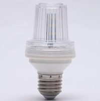 Ampoule clignotante de stroboscope de la base SMD LED du blanc froid 220V 10W E27 imperméable extérieur
