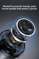 Top-Verkäufe GO4 für 5.3 Lautsprecher Kabelloser Tragbarer Outdoor-Sport-Mini-Subwoofer 5W Ausgangsleistung Heim-Audio Eingebautes Mikrofon Kompaktes Geschenk