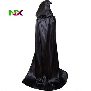 Capa Gótica con Capucha para Adultos, Disfraz de Elfo, Bruja, Largo, para Purim, Carnaval, Halloween, Capas, Túnicas, Larp, Mujeres, Hombres, Vampiros, Grim Reaper - Product Image 3