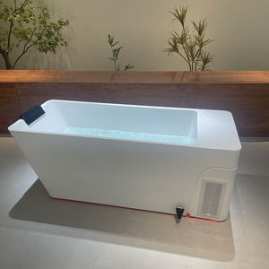 Thiết kế mới Acrylic Wifi Ice Bath lạnh Plunge bồn tắm ngoài trời tất cả trong một Plunge hồ bơi vận động viên tập thể dục phục hồi - Product Image 1