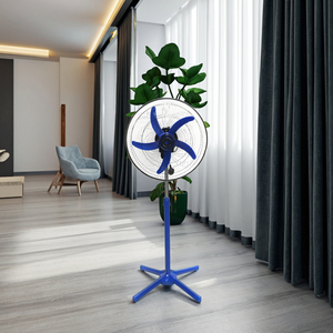 <span class=keywords><strong>Ventilateur</strong></span> <span class=keywords><strong>sur</strong></span> <span class=keywords><strong>pied</strong></span> et tour de 18 pouces en plastique à commande mécanique pour usage domestique et hôtelier, hauteur réglable - Product Image 4