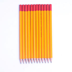 Crayons à mine en bois 2B 2H HB en vrac, fournitures de bureau, d'école et de classe, crayon à graphite avec gomme - Product Image 1