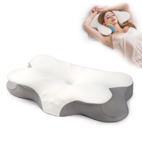 Oreiller de luxe en mousse à mémoire de forme rafraîchissante, ergonomique, pour le soulagement de la pression cervicale, anti-ronflement, idéal pour dormir sur le côté (vente en gros)