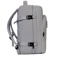Sac à dos de voyage imperméable pour femme avec motif géométrique, port de chargement USB et compartiment à chaussures, doublure en polyester, vente en gros