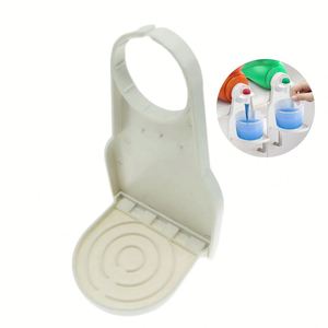 Dispensador de Jabón y Suavizante de Telas con Soporte para Vasos y Recolector de Goteos, Diseño Inclinado, Venta al por Mayor - Product Image 2