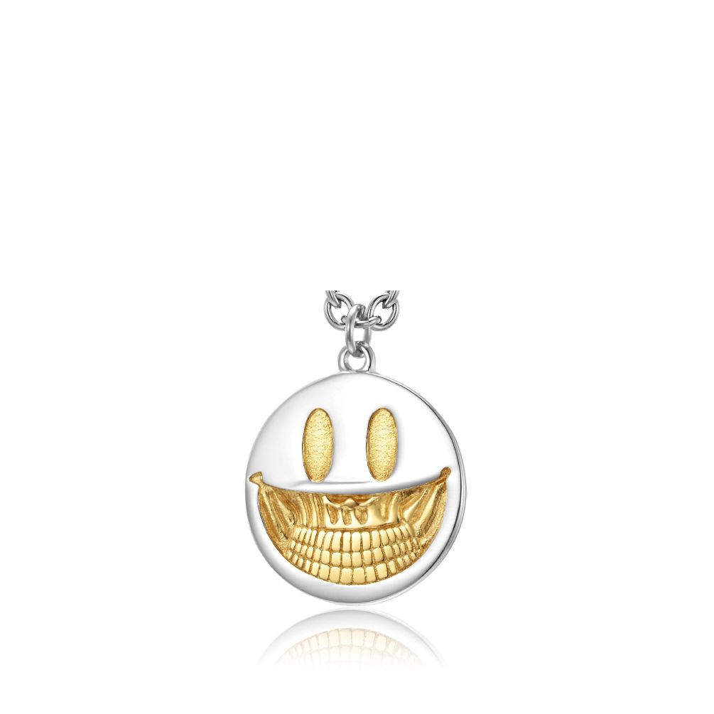 Colore acciaio (singolo ciondolo)