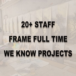 3D tùy chỉnh tay Kết cấu hoa hình ảnh vải tác phẩm nghệ thuật trừu tượng bức tranh tường nhà văn phòng khách sạn sơn dầu trang trí - Product Image 6