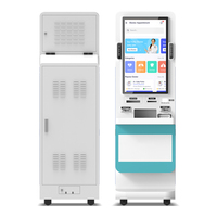 Kiosco de Pago Autoservicio Todo en Uno para Interiores, Impresora A4, Kiosco de Impresión de Fotos, Pantalla de 32/43 Pulgadas, Compatible con Windows, Android, Linux