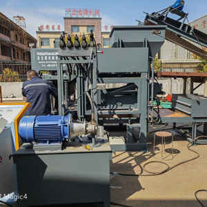 Qtj5-15 hoàn toàn tự động thủy lực tự động bê tông xi măng gạch giá máy lồng vào nhau Khối Máy làm gạch - Product Image 1