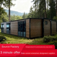 Conteneur extensible mobile trois-en-un en acier coloré Jing Cheng avec isolation EPS pour villa, site touristique et camping