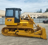 Bulldozer japonais D5K Cat d'occasion Caterpillar D5M D5R D5T D5N D5C d6g Bulldozer à chenilles CAT D3c D4h D5K Bulldozer utilisé D5M