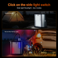 Lampe frontale LED haute puissance 20W à faisceau laser blanc avec filtres UV jaunes et bleus pour la chasse