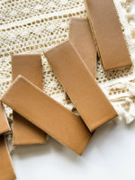 Ensemble de carreaux muraux en céramique au design scandinave décoratif, 50x150 mm, finition mate, pour salle de bain, villa, salle à manger, décoration intérieure