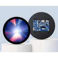 Pantalla Táctil LCD de Alta Calidad para Interiores de 23.6 Pulgadas, Pantalla Publicitaria con Sistema Android de Alta Definición para Edificios y Taxis