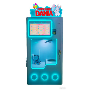 Distributeur automatique commercial de barbe à papa à porte unique avec 60 modèles de fleurs différentes - Product Image 2
