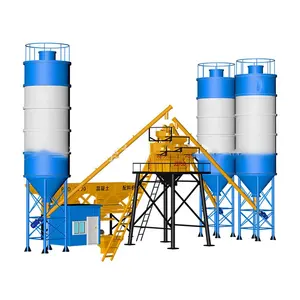 Công nghiệp sử dụng Trailer gắn máy trộn bê tông KHÔ vữa trộn nhà máy xi măng cát lưu trữ silos