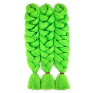 Vente chaude – Cheveux synthétiques pré-étirés de 165 g, 82 pouces, pour tresses ultra-jumbo, durables, faciles à installer, extension capillaire tendance - Product Image 5
