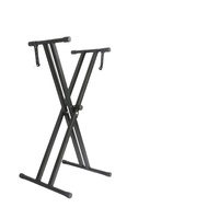 Factory Direct Q-2XC-1 Adjustable Double X Keyboard Stand for Piano - Professional Keyboard Instruments Musical Accessories