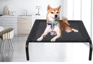 방수 중간 금속 제기 휴대용 야외 실내 제기 고양이 접이식 침대 상승 트램폴린 개 침대 - Product Image 2